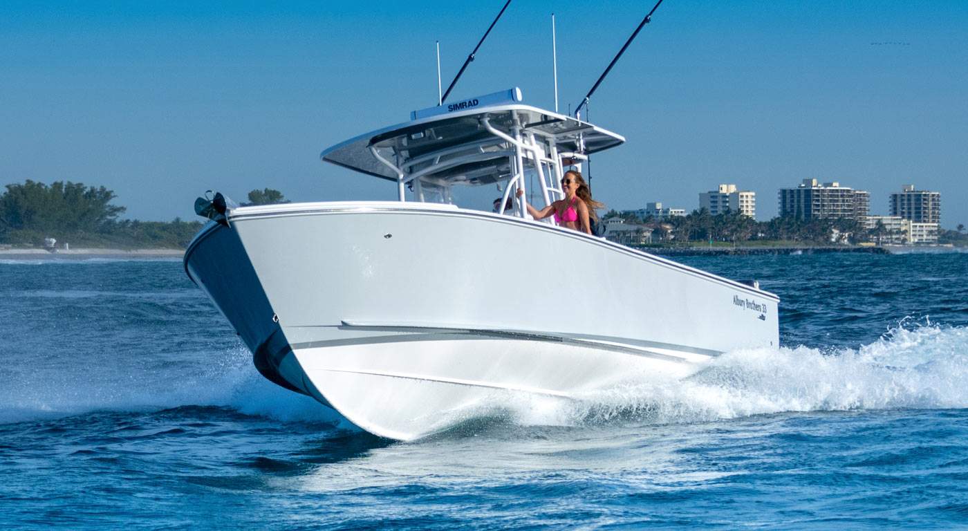 33 ft Center Console Boat | Albury Brothers Boats