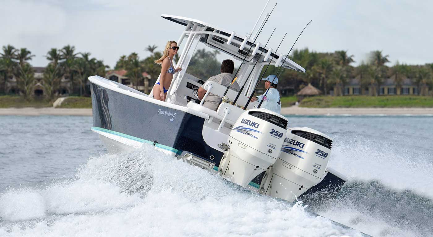 27 ft Center Console Boat | Albury Brothers Boats