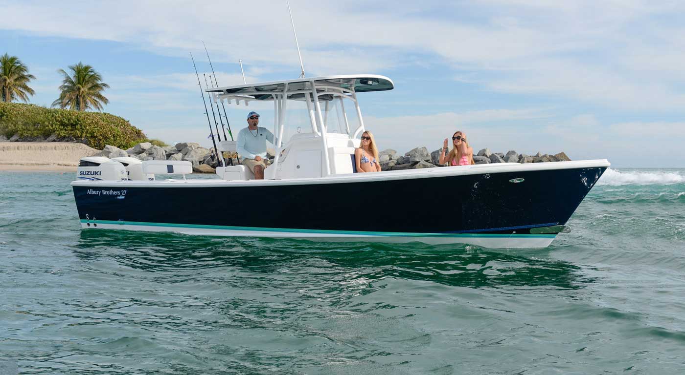 27 ft Center Console Boat | Albury Brothers Boats