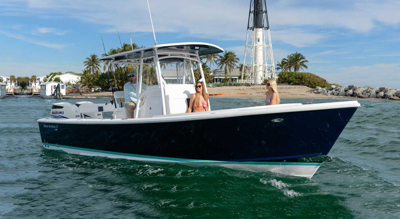 27 ft Center Console Boat | Albury Brothers Boats