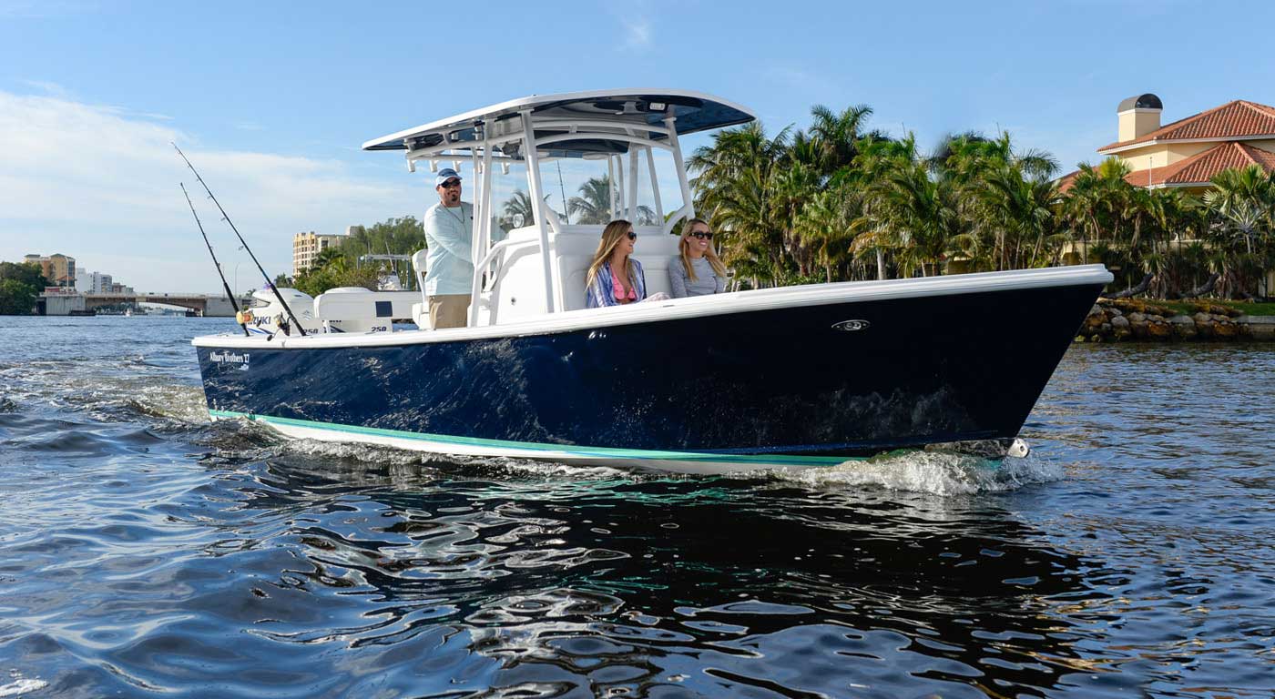 27 ft Center Console Boat | Albury Brothers Boats