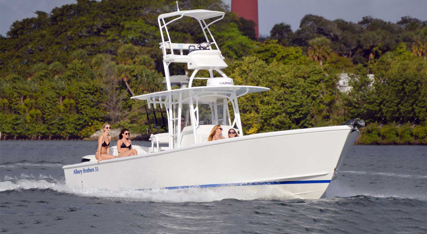 33 ft Center Console Boat | Albury Brothers Boats