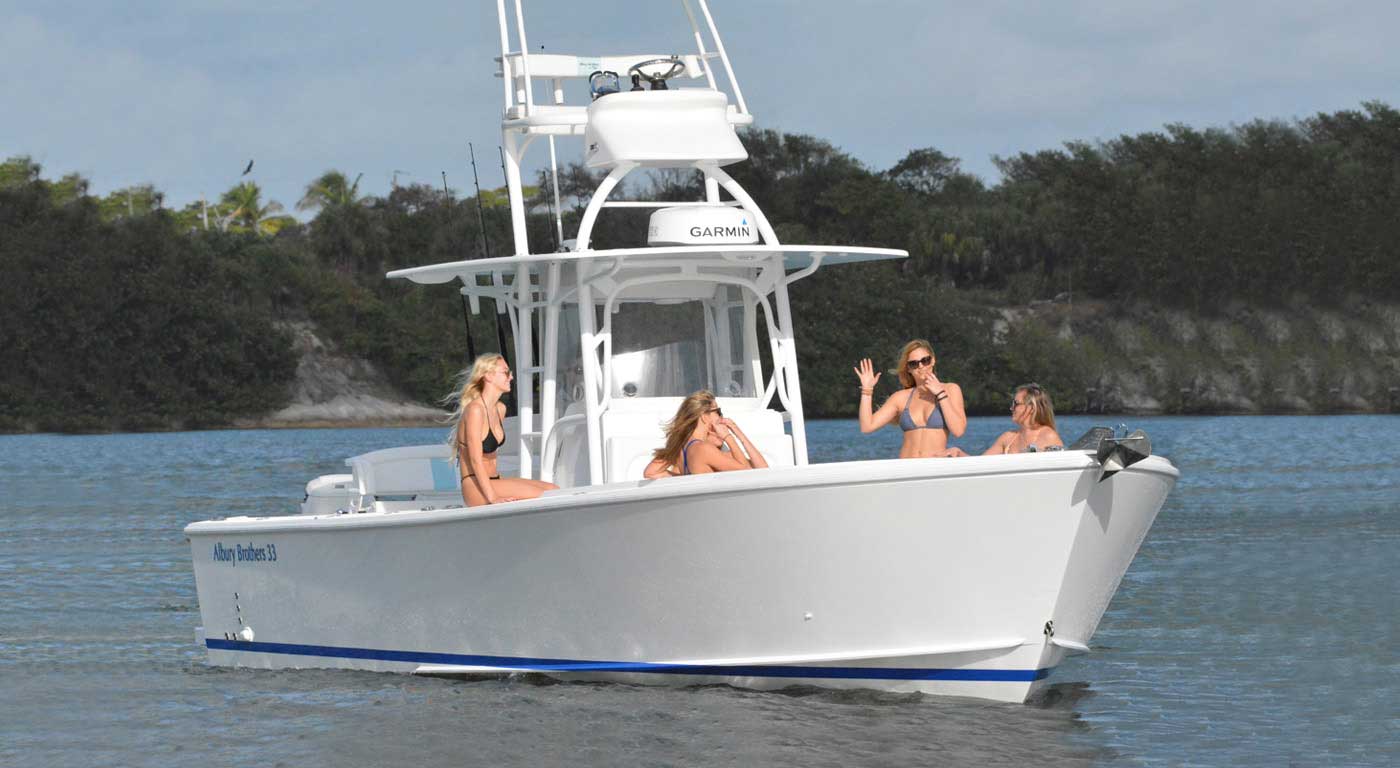 33 ft Center Console Boat | Albury Brothers Boats